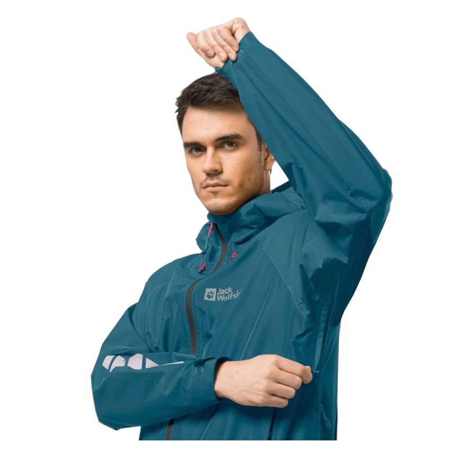 Jack Wolfskin Jack Wolfskin Men's Morobbia Jacket in Blue - 4