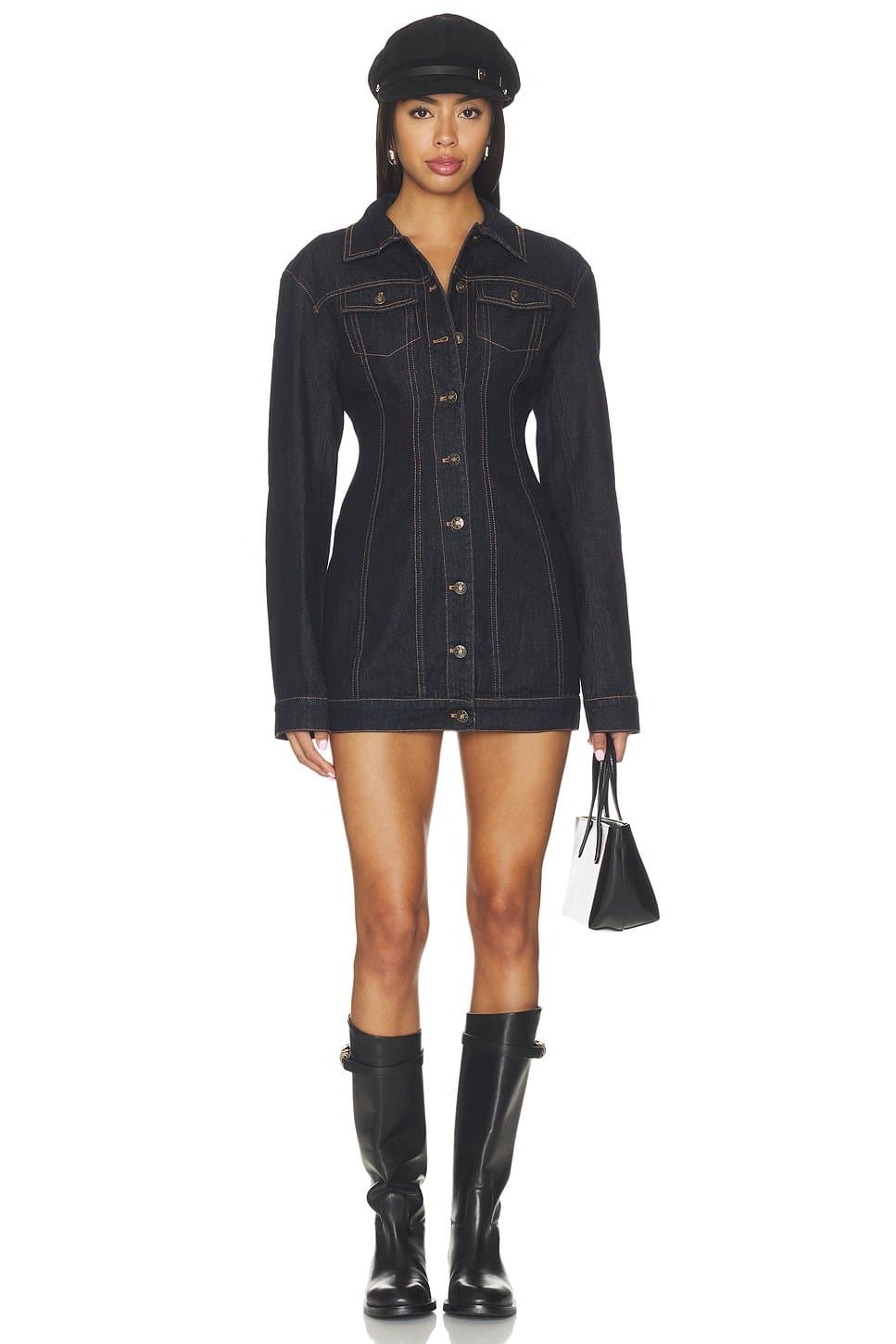 revolve Rider Denim Mini Dress