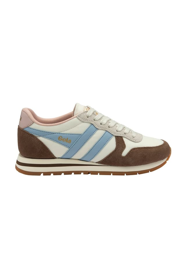 Gola Classics Gola Classics Women's 'Daytona Chute' Nylon Lace-Up Trainers in Off-White - 2