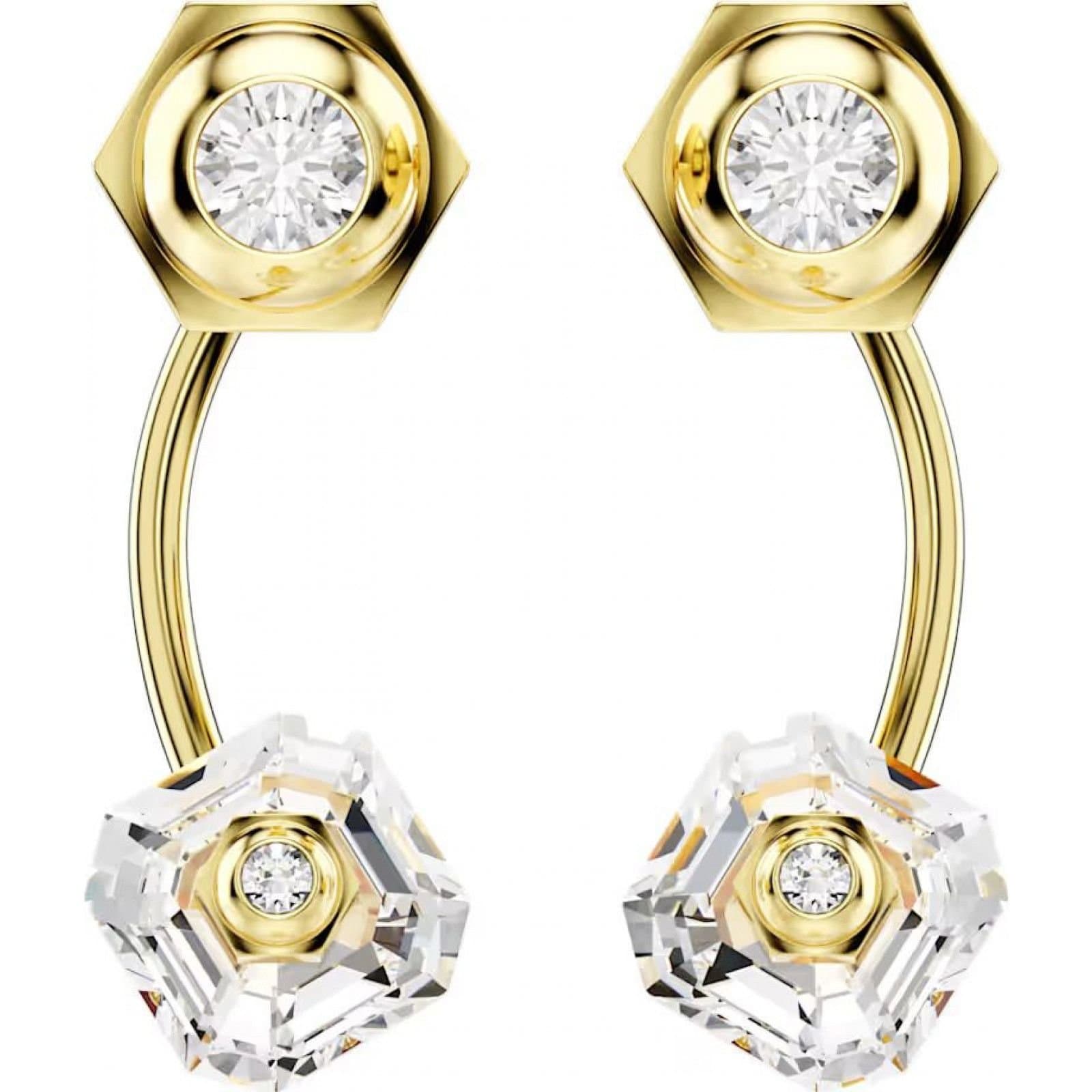 Swarovski Swarovski Gold Crystal Earrings for Women