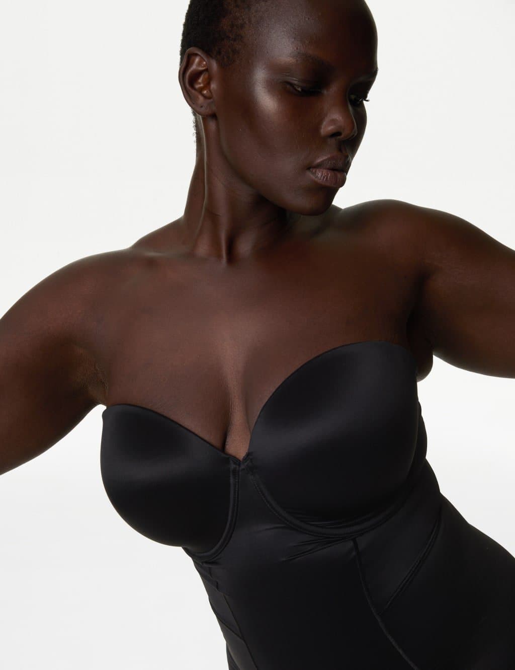 Marks & Spencer M&S Body Define™ Firm Control Bodysuit A-E Black