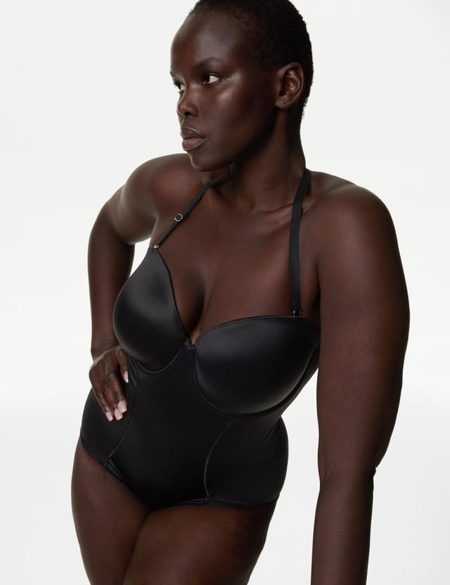 Marks & Spencer M&S Body Define™ Firm Control Bodysuit A-E Black - 3