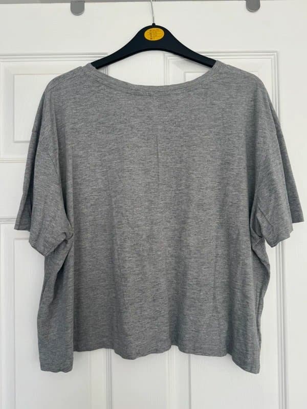 New Look New Look Fruit Embroidered Boxy Top - Size 16