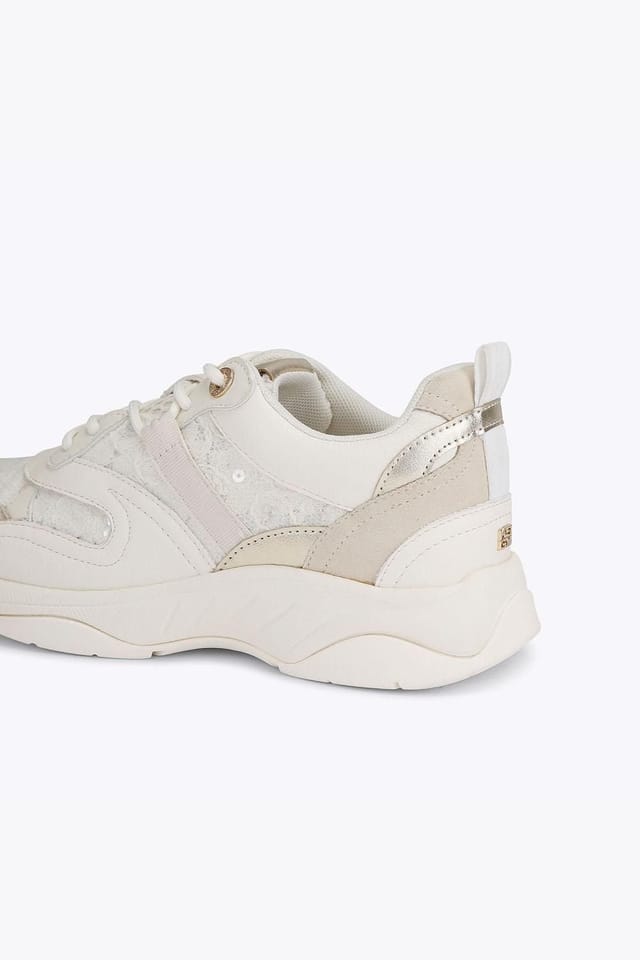 KG Kurt Geiger KG Kurt Geiger Women's 'Louisiana' Trainers in White - 3
