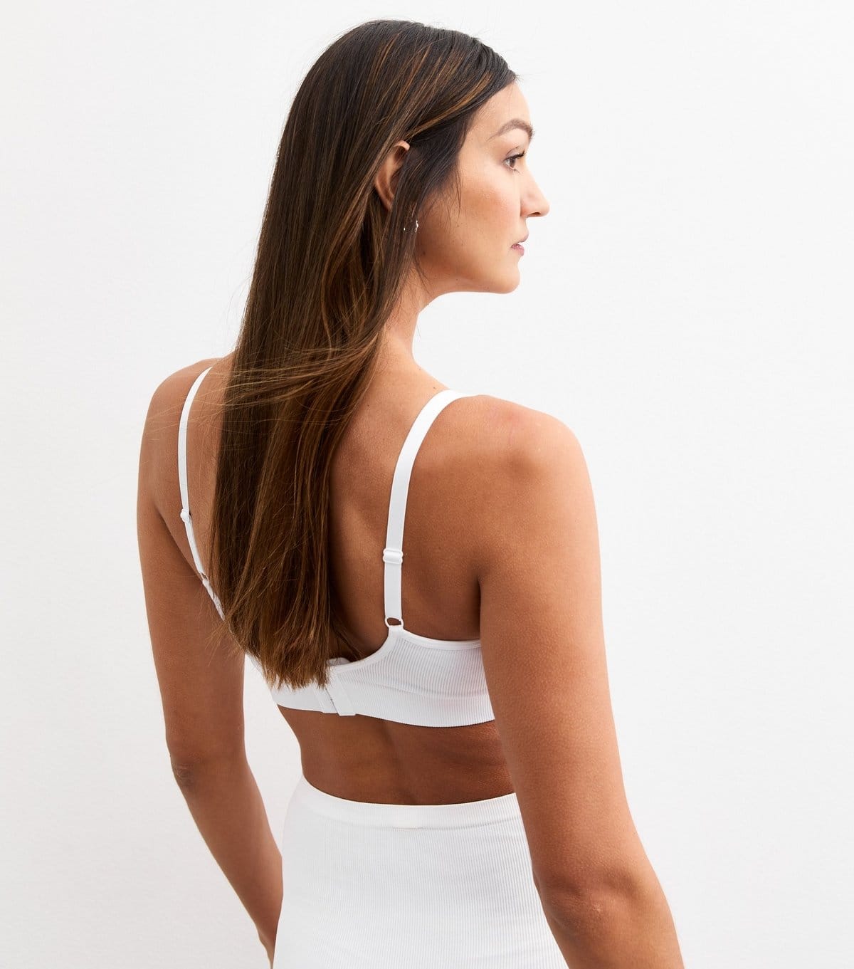 New Look Women's Maternity White Triangle Clip Nursing Bra New Look - 4