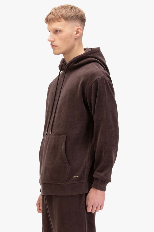 Luke 1977 Luke 1977 Men's Bushwick Overhead Hoodie in Chocolate - 3
