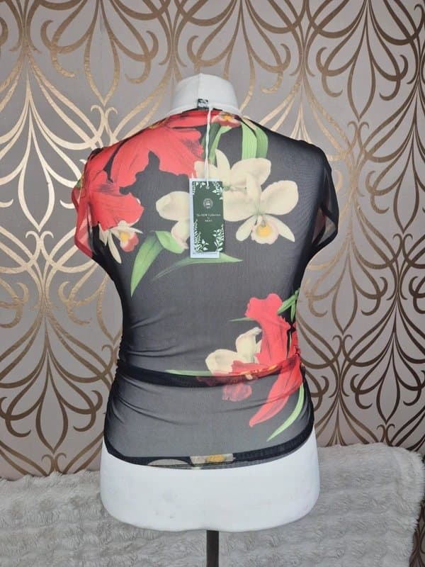 Next Next kew gardens sheer top size 12