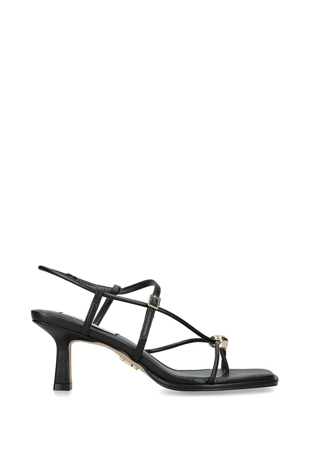 Steve Madden STEVE MADDEN Women's 'Jackpots Black' Sandals in Black