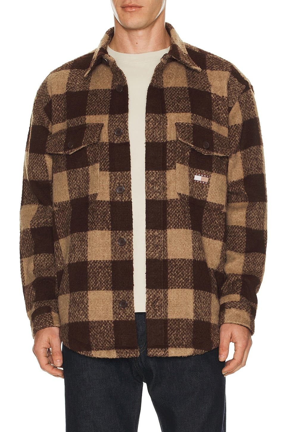 revolve Check Overshirt