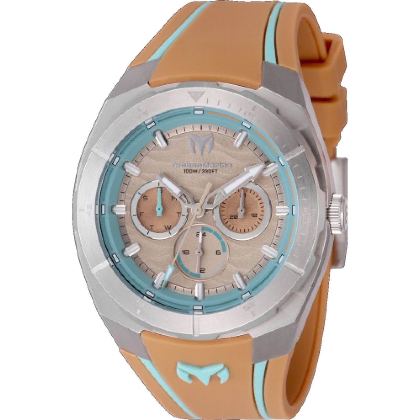 TechnoMarine TechnoMarine Men's TM-125020 Cruise 43mm Quartz Watch in Brown