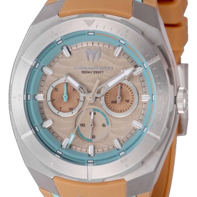 TechnoMarine TechnoMarine Men's TM-125020 Cruise 43mm Quartz Watch in Brown - 2