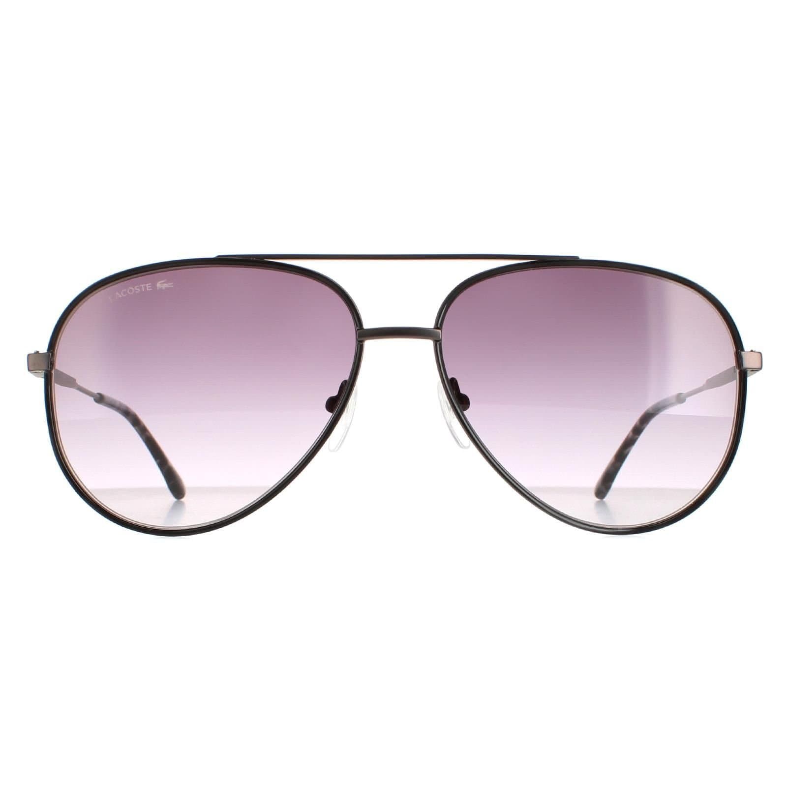 Lacoste Lacoste Men's Aviator Matte Dark Grey Grey Gradient L247S