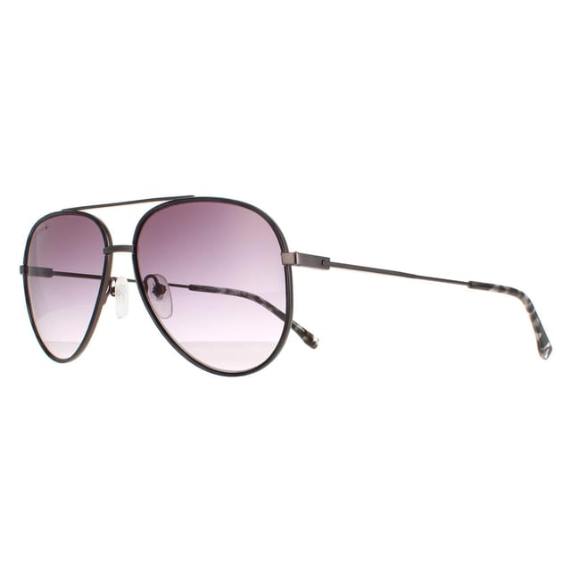 Lacoste Lacoste Men's Aviator Matte Dark Grey Grey Gradient L247S - 2