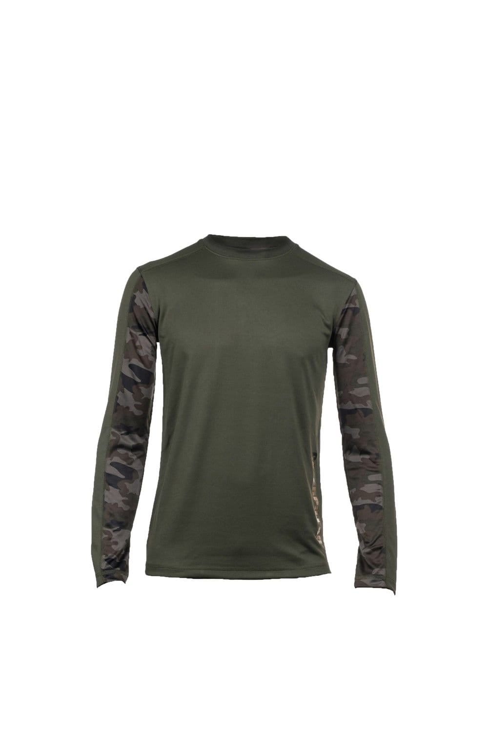 Caterpillar Caterpillar Men's Coolmax Long Sleeve Tee in Dark Green - 4