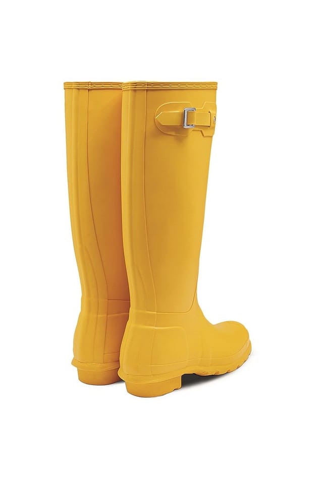 Hunter Hunter Women's Original Tall Wellington Boots in Yellow - 2
