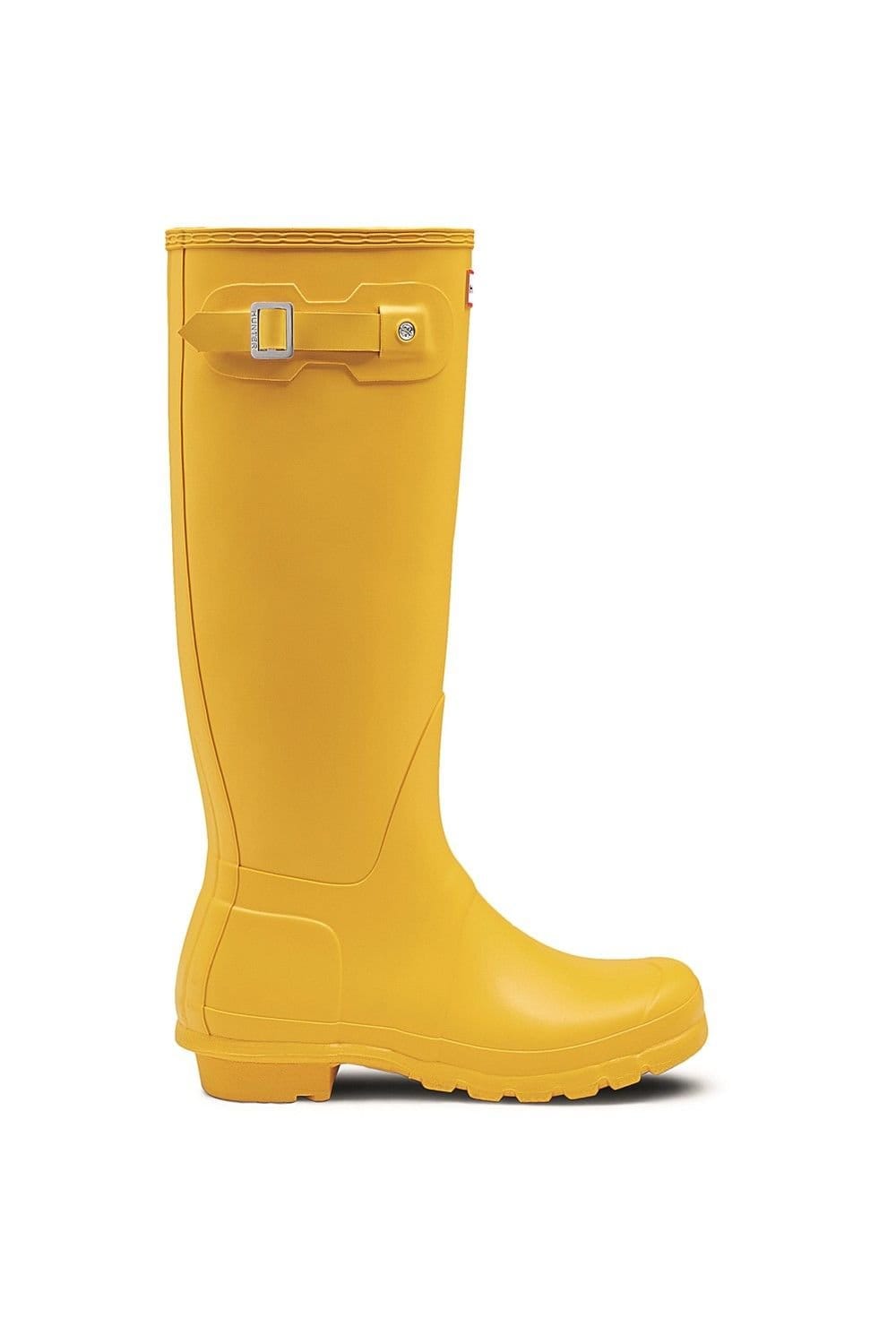 Hunter Hunter Women's Original Tall Wellington Boots in Yellow - 4
