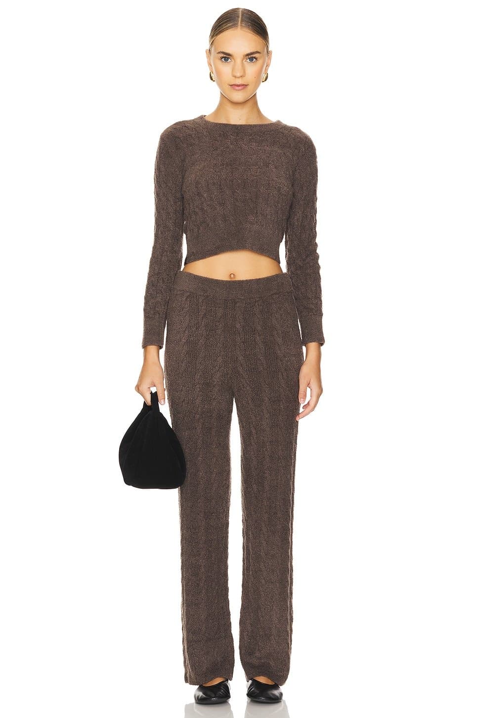 revolve x REVOLVE CozyChic Lite Cable Pullover & Pant Set