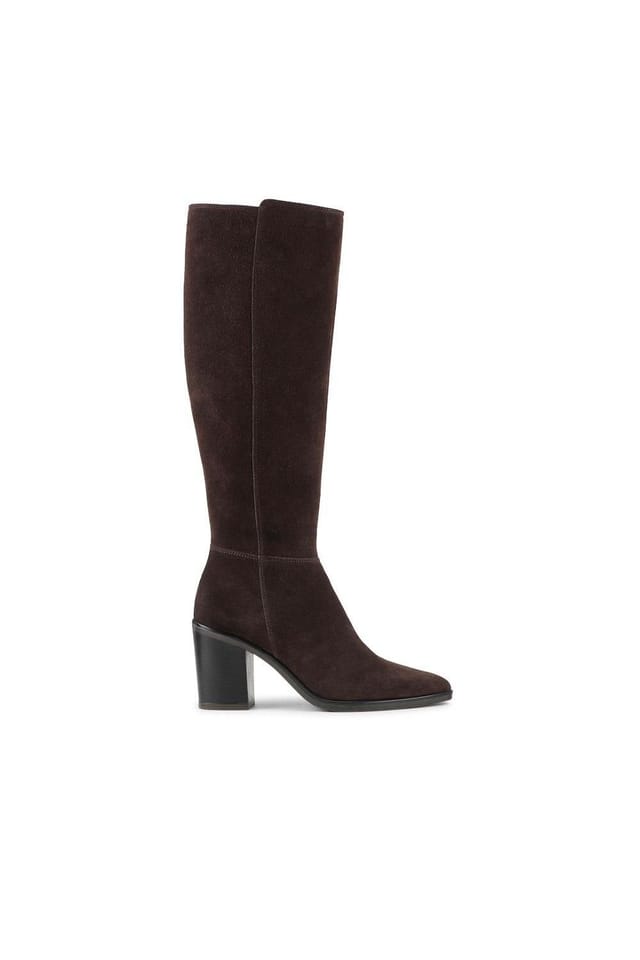 Jones Bootmaker Jones Bootmaker Women's Cagliari Small Calf Fit Knee High Boots in Brown - 2