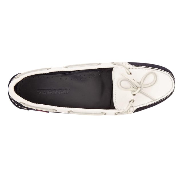 Sebago Sebago Women's Nina Suede Bala Moccasin in Navy - 3