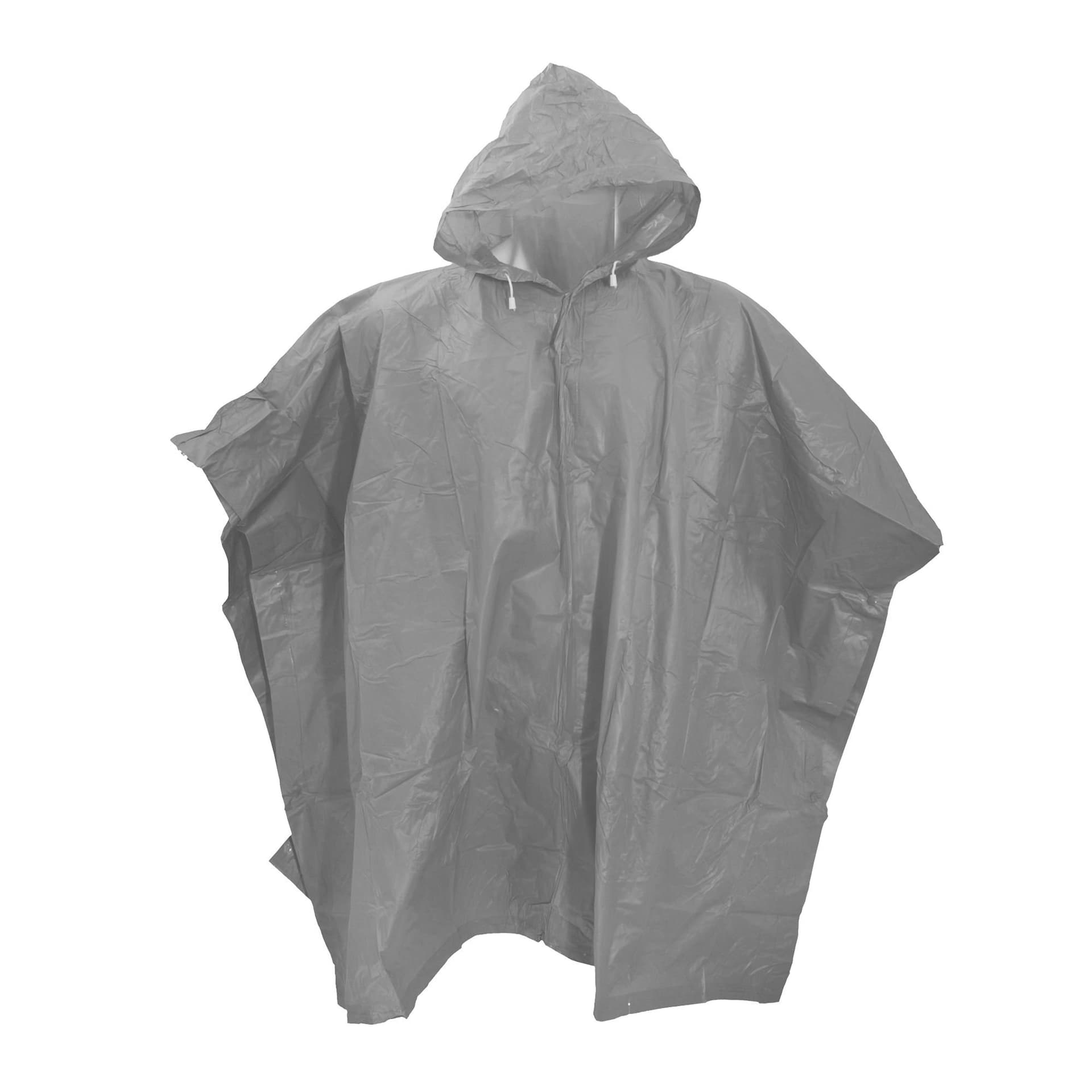 Splashmacs Splashmacs Men's Lightweight Rain Poncho in Silver