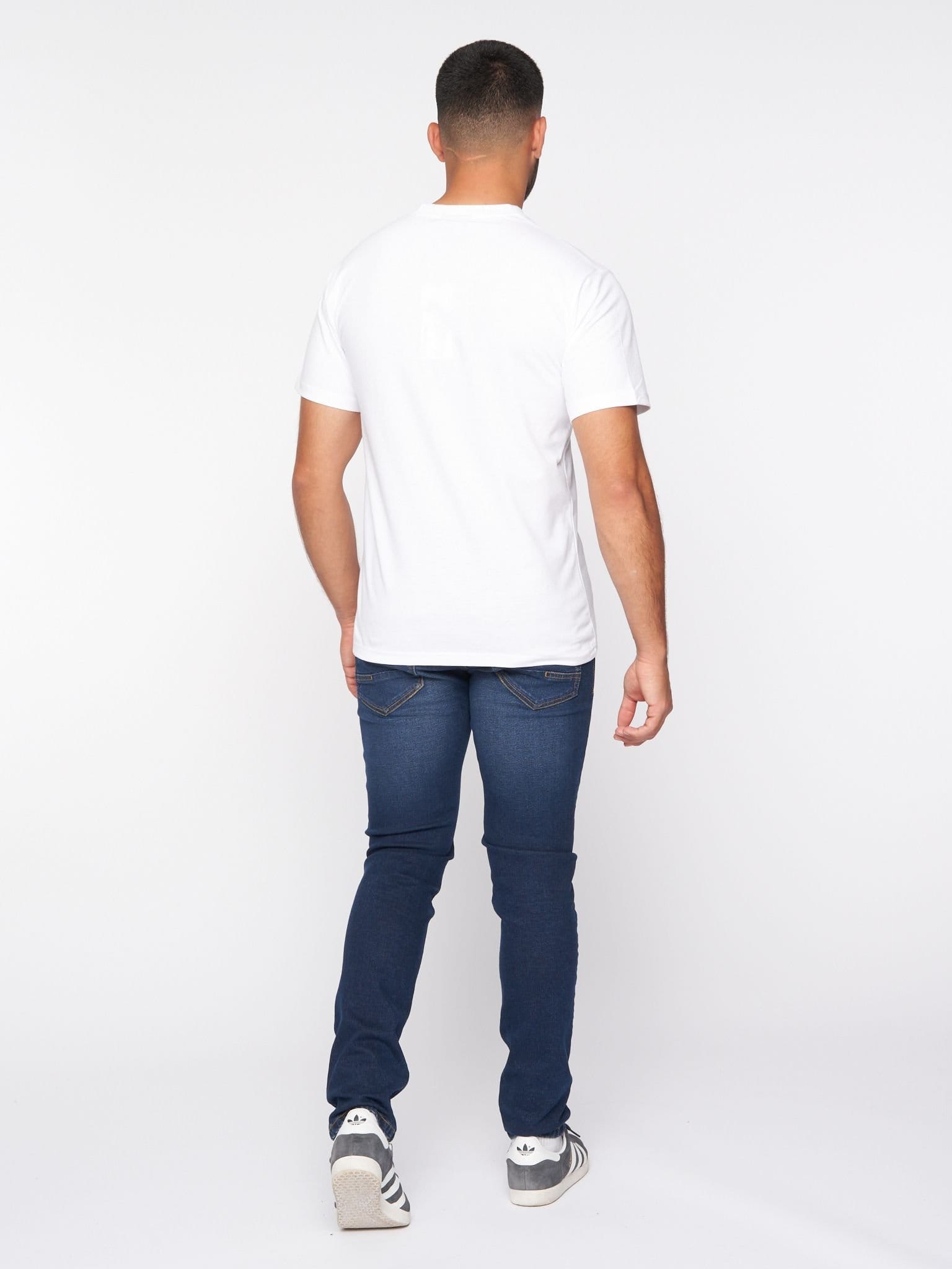 One True Saxon One True Saxon Men's Paisley T-Shirt in White - 4