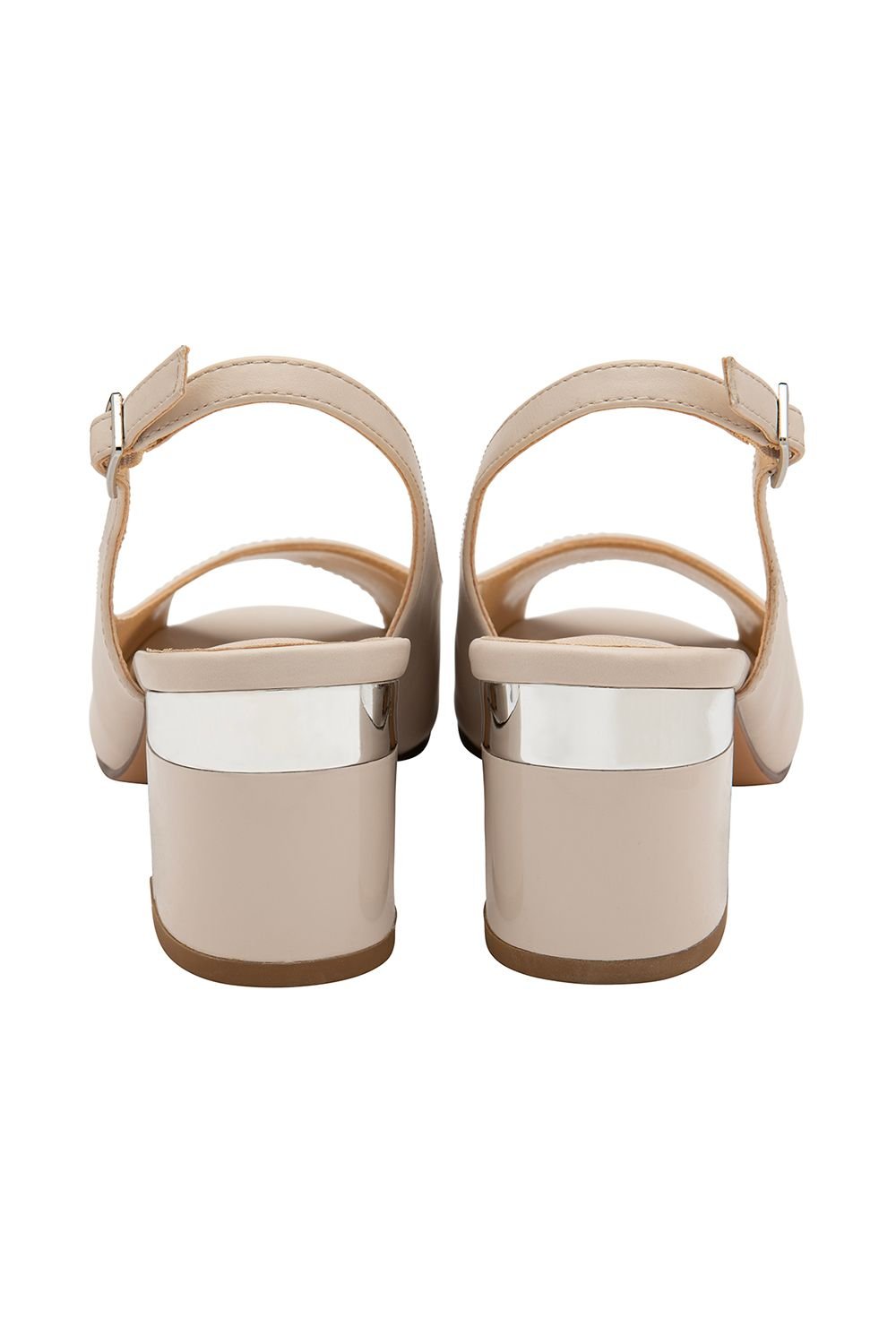 Lotus Lotus Women's 'Evelyn' Peep-Toe Shoes in Nude - 3