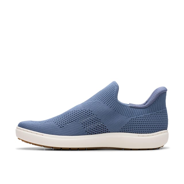 Clarks Clarks Women's Nalle Step Blue Grey Slip Ons - 2