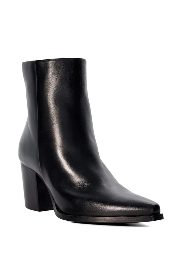 Dune London Dune London Women's 'Paxten' Leather Ankle Boots in Black - 2