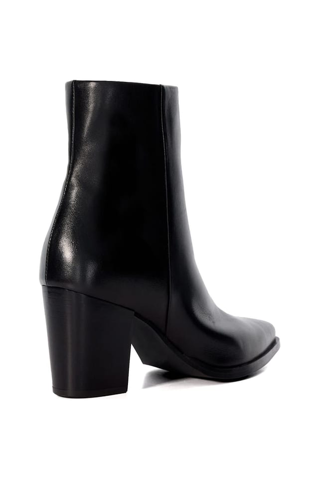 Dune London Dune London Women's 'Paxten' Leather Ankle Boots in Black - 3