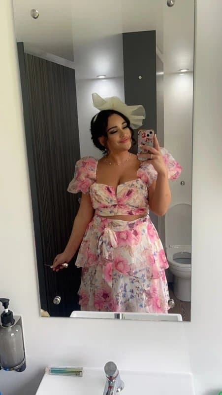 ASOS Asos Luxe two piece skirt and top