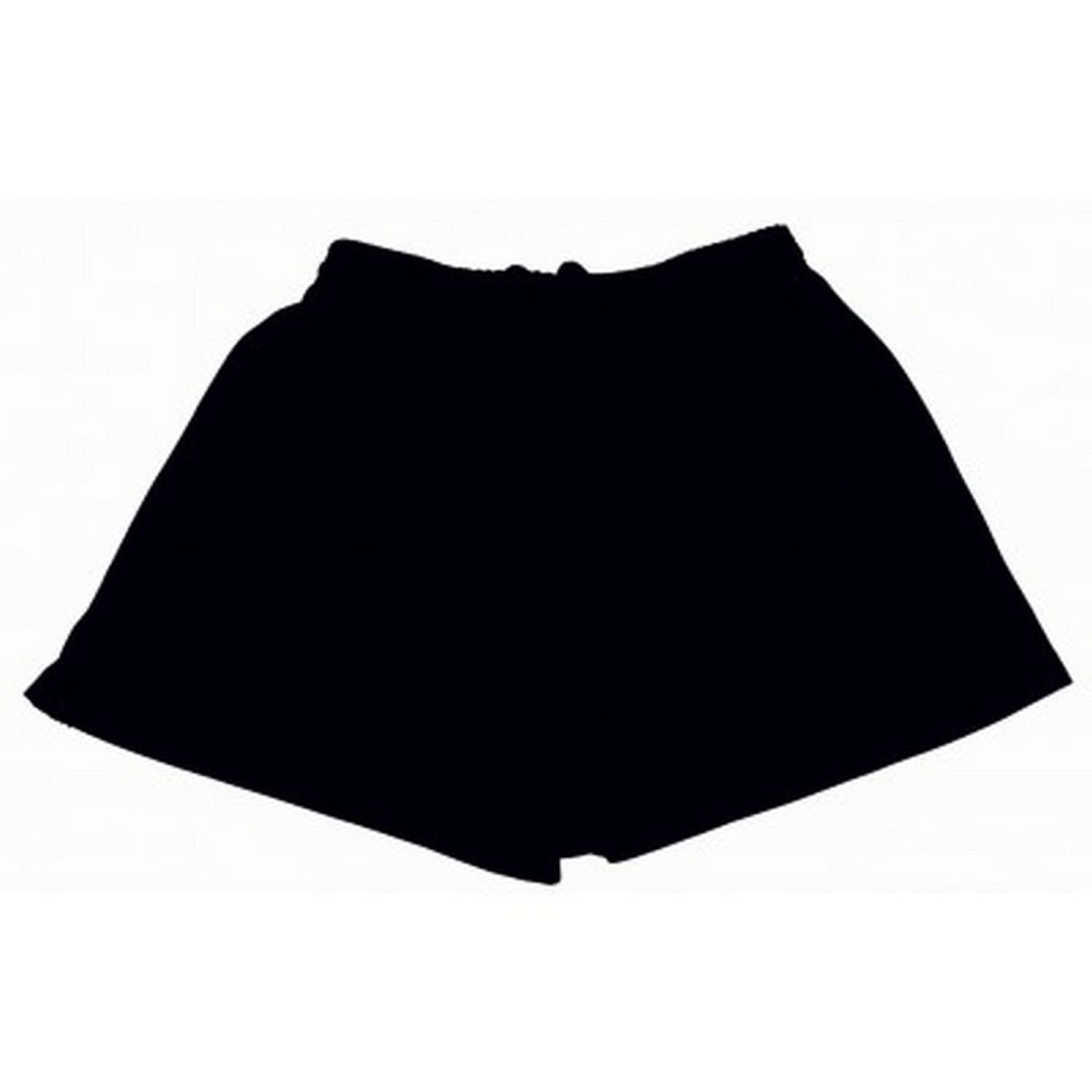 Omega Omega Men's Plain Navy Shorts in Black