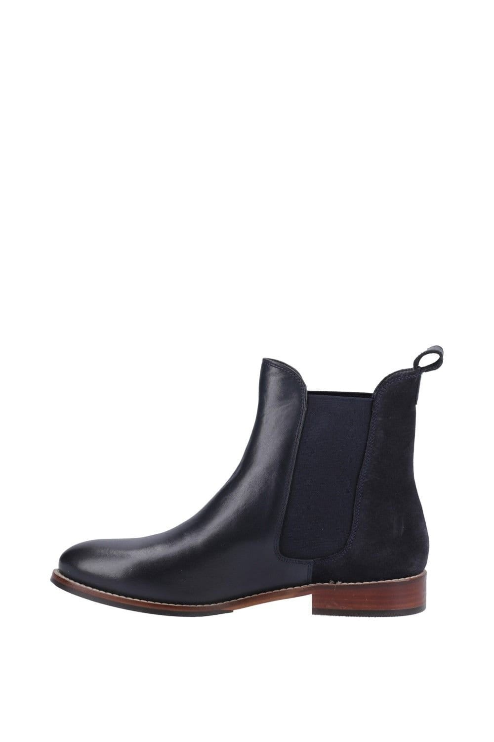 Hush Puppies Hush Puppies Women's 'Colette' Ankle Boots in Navy - 4