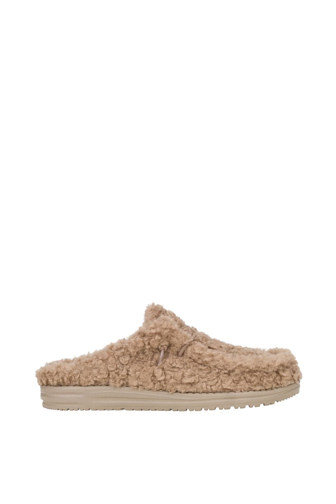 HEY DUDE HEY DUDE Men's Wally Slipper Timber Wolf in Brown