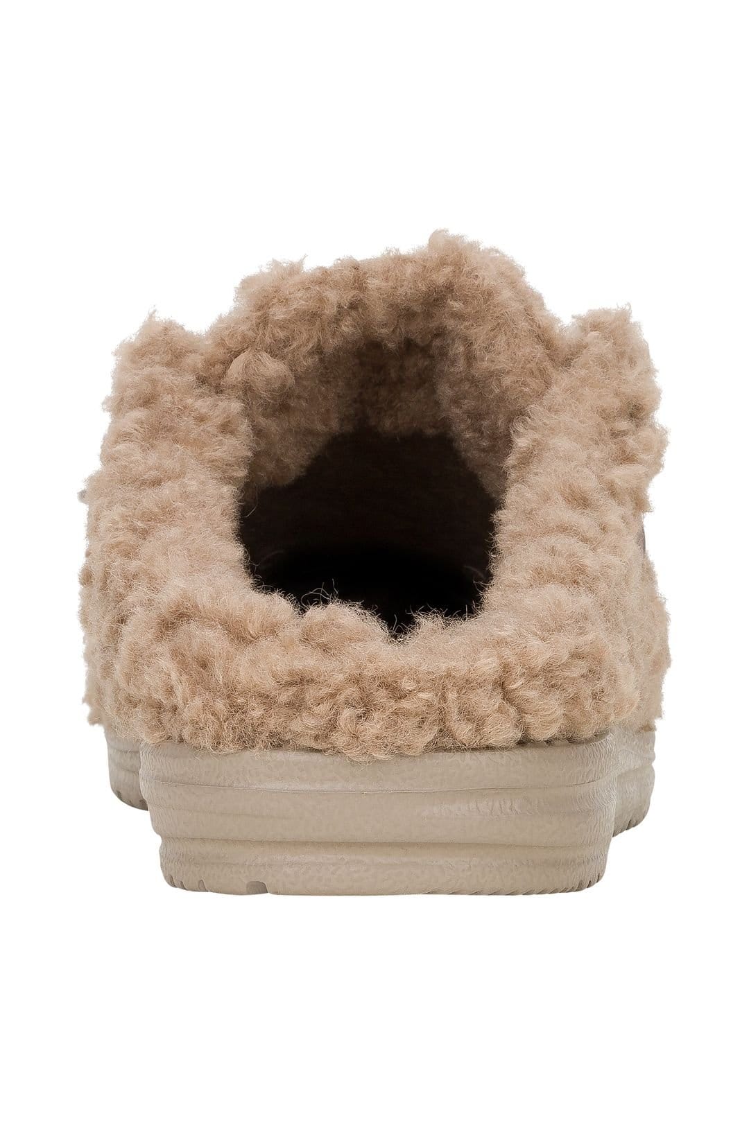 Hey Dude HEY DUDE Men's Wally Slipper Timber Wolf in Brown - 4