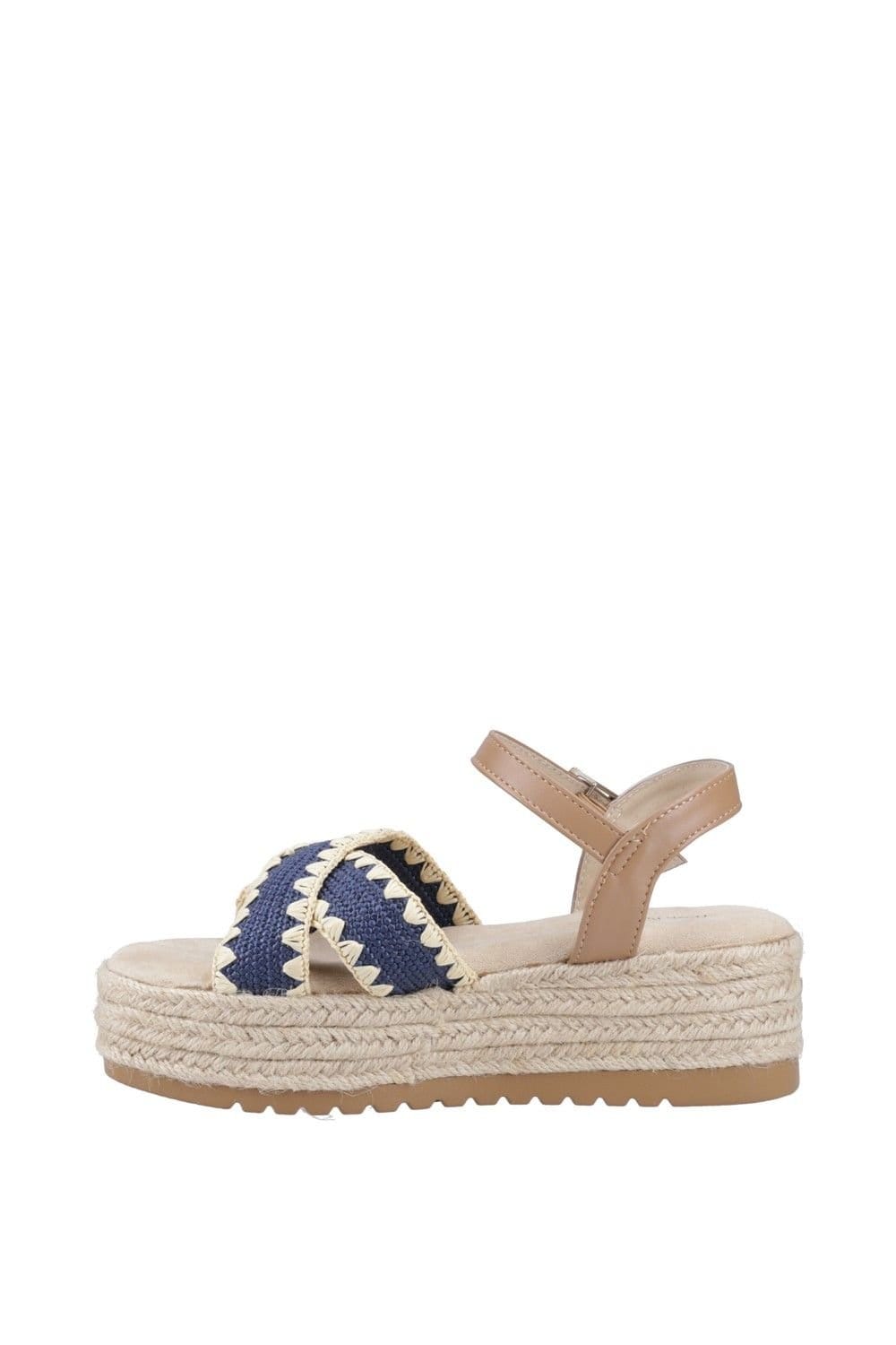 Hush Puppies Hush Puppies Women's Jemma Espadrille Sandal in Navy - 4
