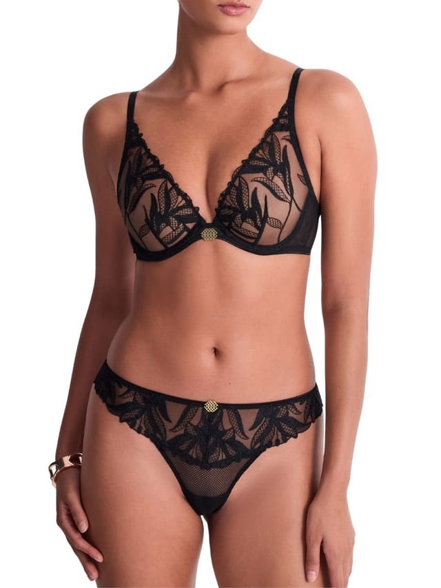 Aubade Aubade Women's Sweet Euphoria Tanga in Black - 3