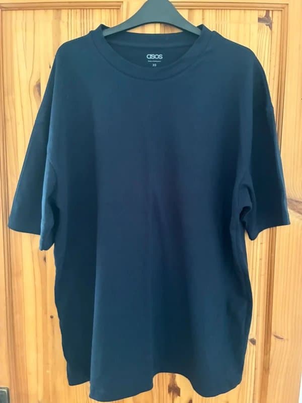 ASOS ASOS Plain Navy Oversized T-Shirt