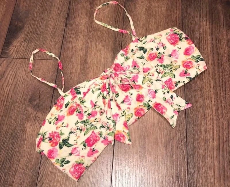 ASOS 💗 Rare @ Topshop floral crop top cami BNWT size 14 asos 💗 - 1