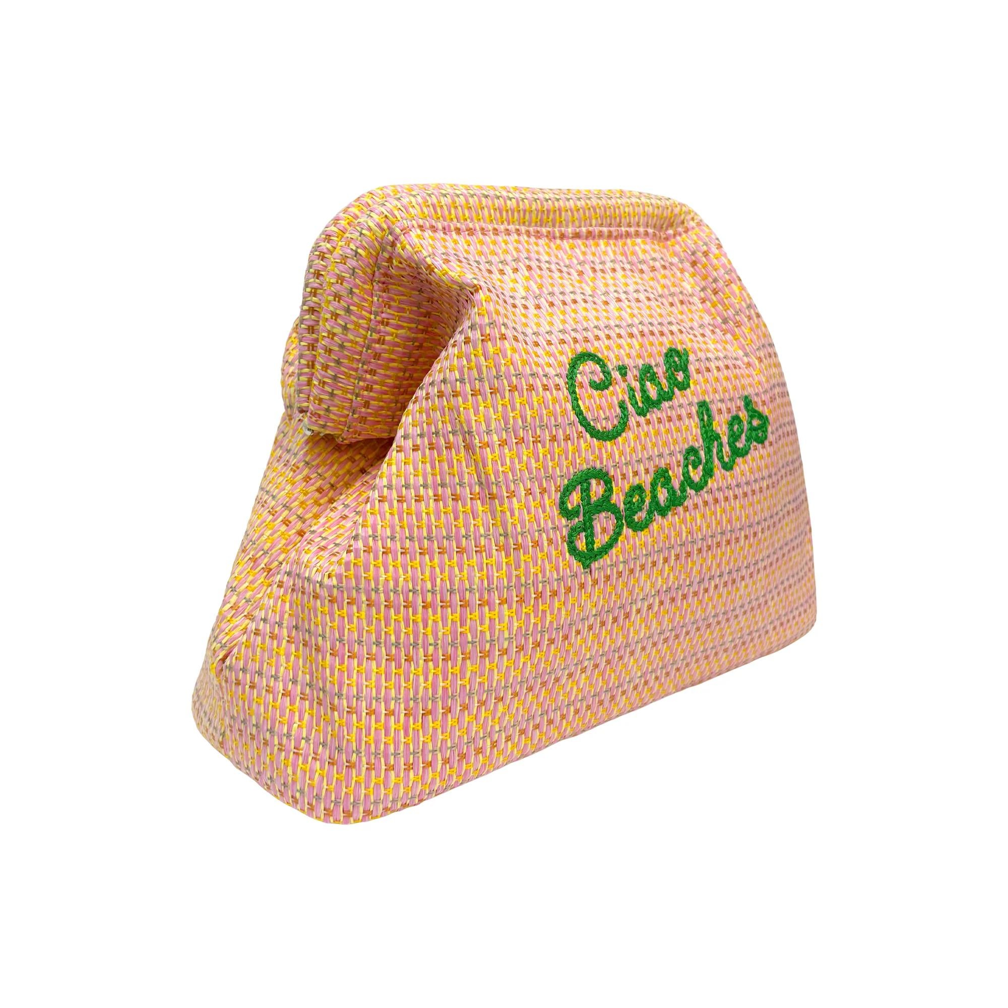 Lilly Loves Lilly Loves Women's Ciao Beaches Pink Clutch Bag in Baby Pink - 2