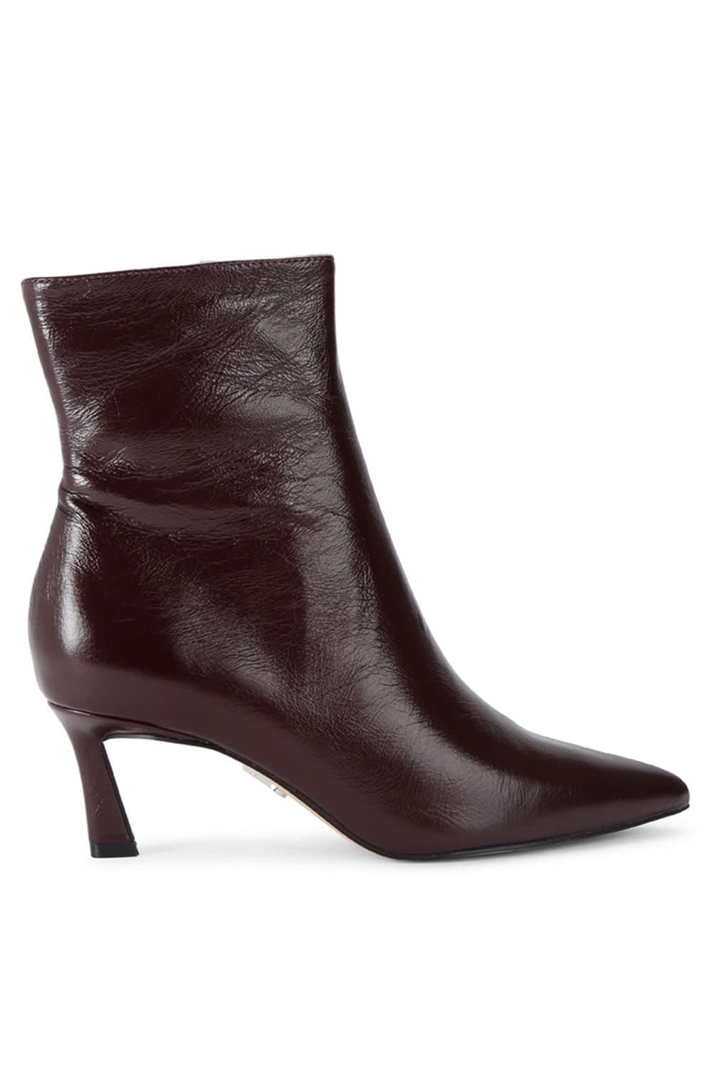 Steve Madden STEVE MADDEN Women's 'Lulah Wine Leather' Leather Boots