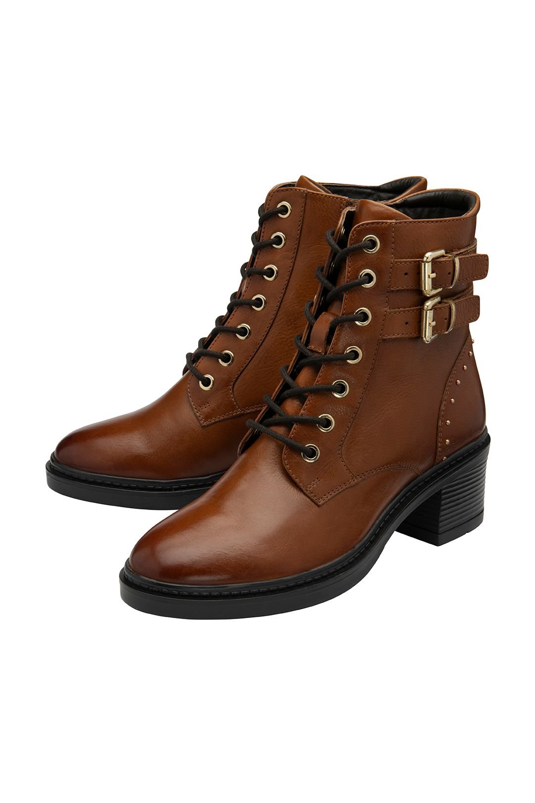 Lotus Lotus Women's 'Parton' Leather Ankle Boots in Tan - 2