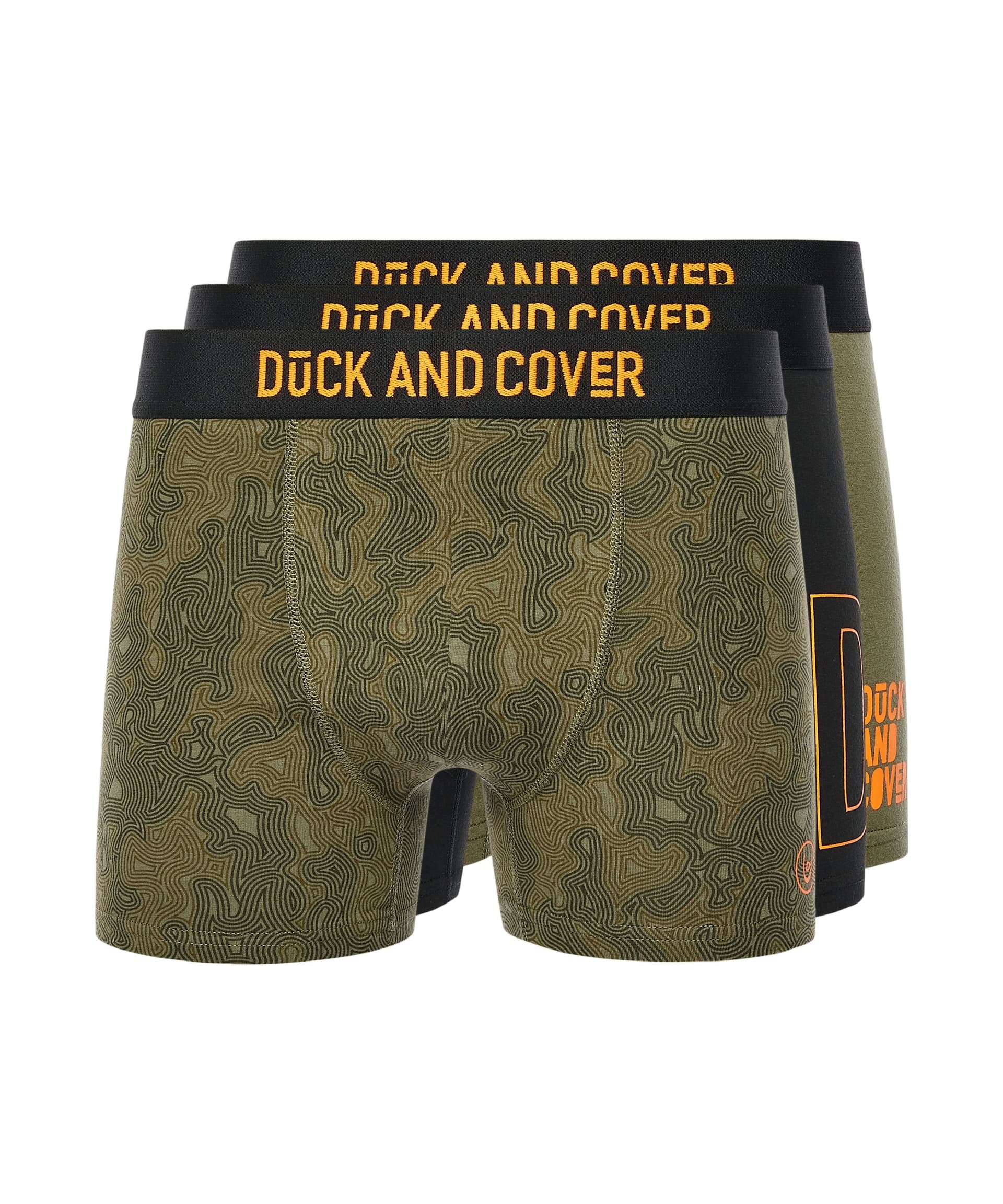 Duck&Cover Duck&Cover Men's Alizium Boxers 3 Pack