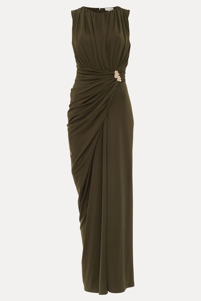 Phase Eight Phase Eight Women's Cassidy Maxi Dress in Dark Olive - 2
