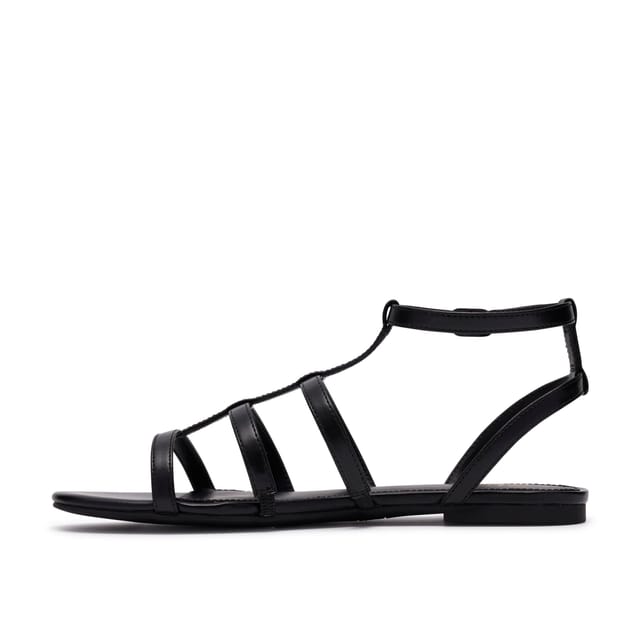 Clarks Clarks Women's Kediri Glad Black Flat Sandals - 2