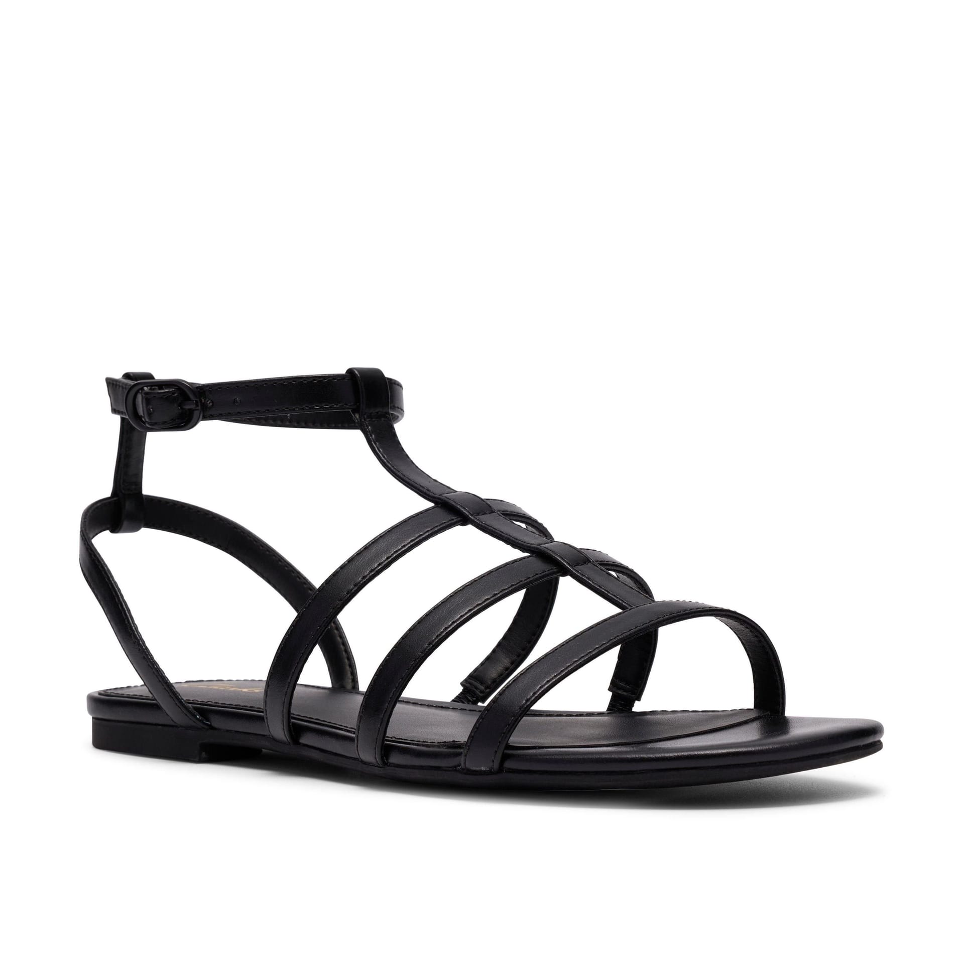 Clarks Clarks Women's Kediri Glad Black Flat Sandals - 4