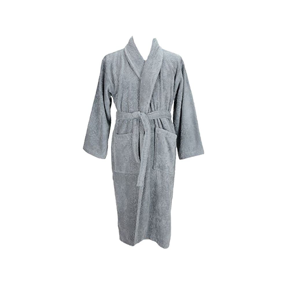 ARTG ARTG Men's Shawl Collar Robe in Grey