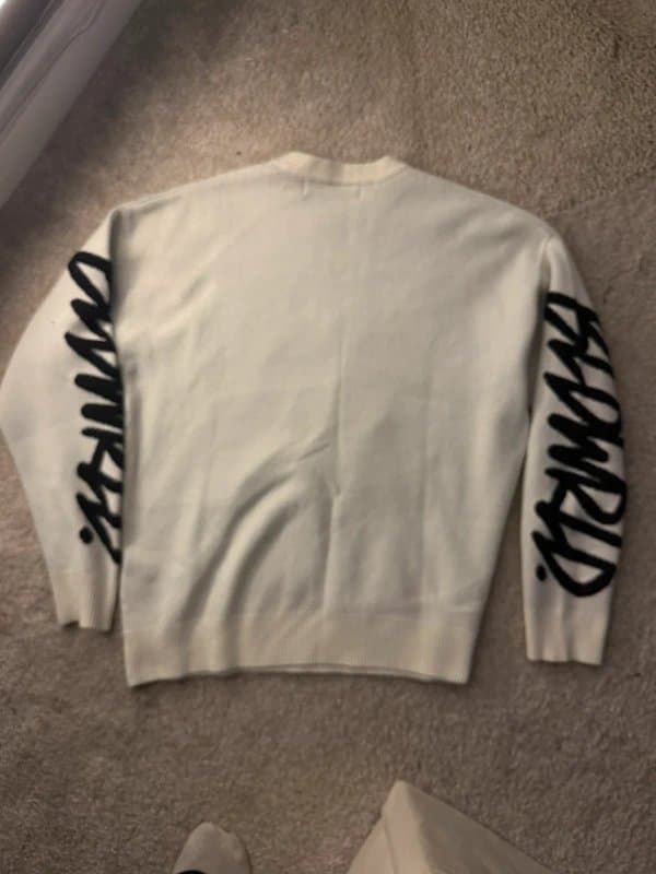 Bershka White Bershka Knit Sweater