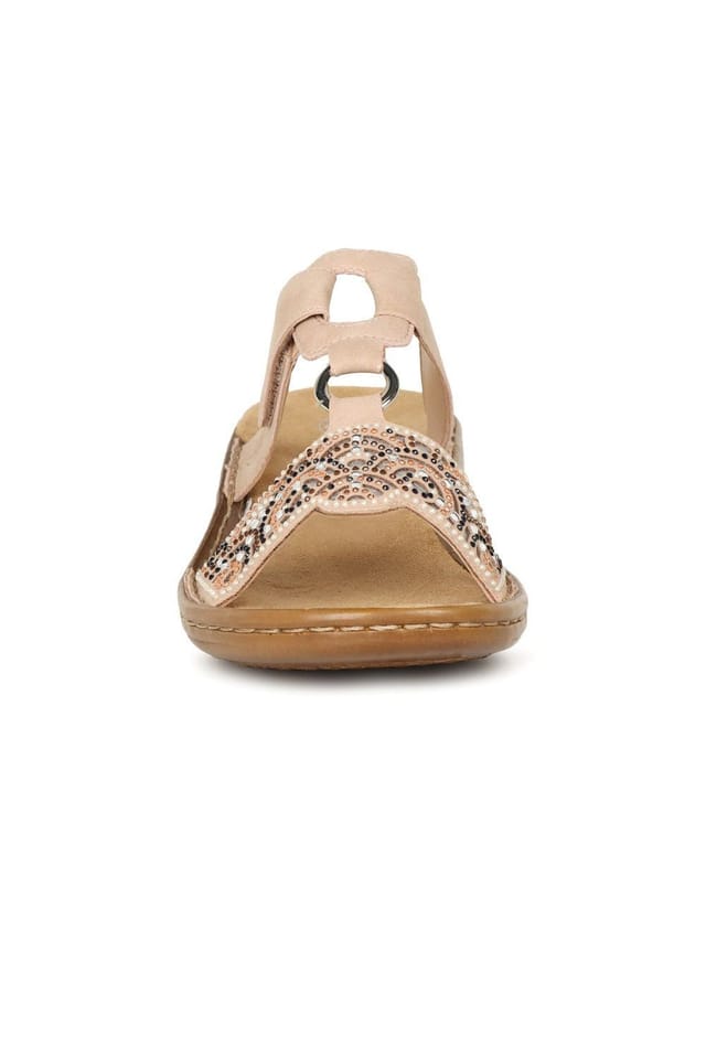 Rieker Rieker Women's 'Radiance' Mules in Rose - 3