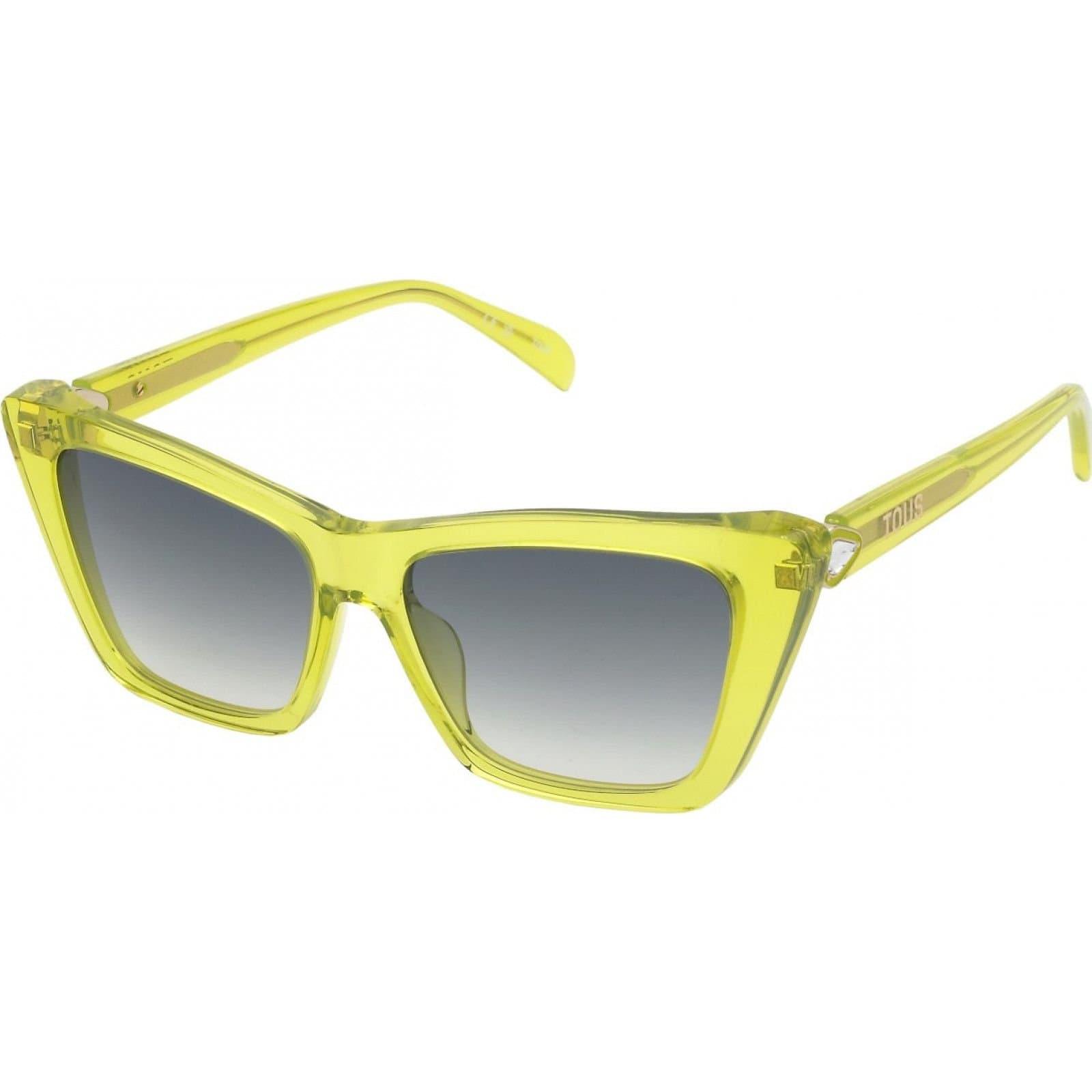 Tous Tous Women's Grey Sunglasses with Yellow Frames
