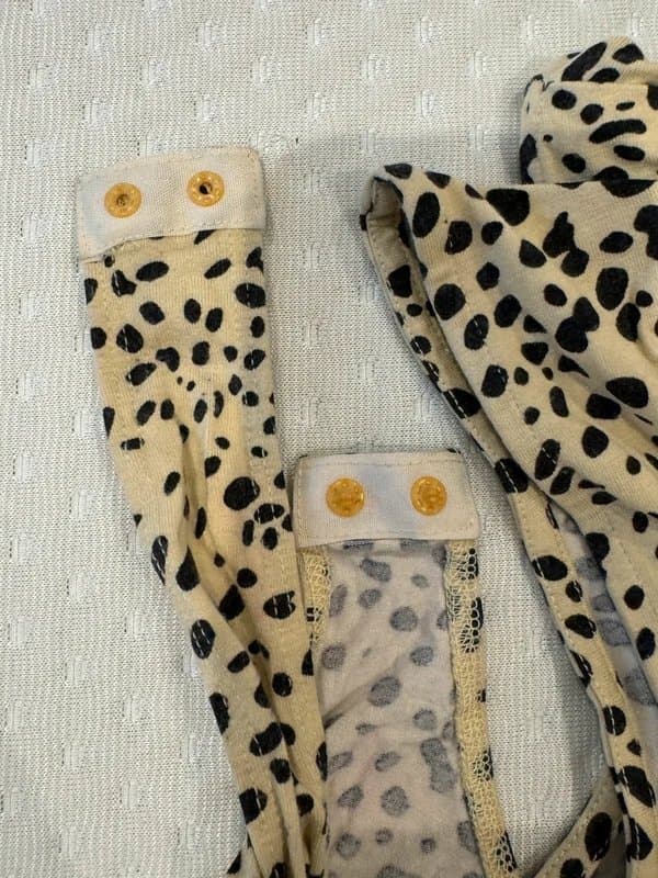 ASOS Design Dalmatian / spot print bodysuit